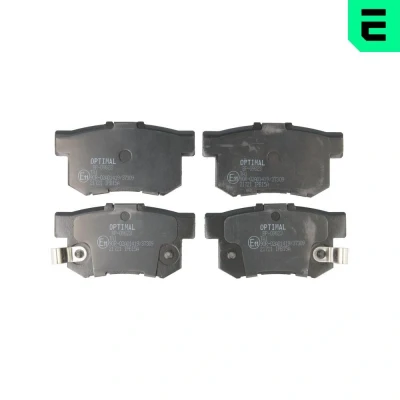 Bild av OPTIMAL BP 09823 Jeu de plaquettes frein Essieu arrière contact signal d&#039;usure inclus sans tôle anti bruit HONDA: Accord 7 Limousine, CR V 2