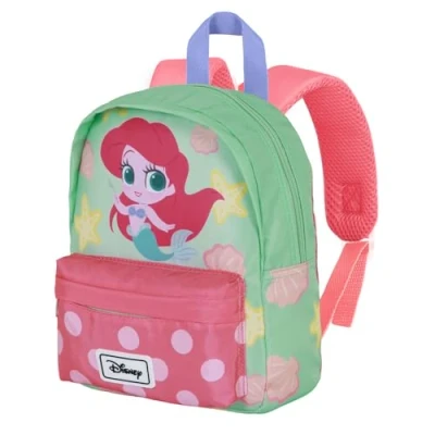 Bild av Disney Ariel Fork Joy Förskoleryggsäck, Grön, 22 x 27 cm, Kapacitet 5 L, Grön Ariel, En storlek, Preschool ryggsäck