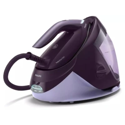 Bild av Philips Perfect Care 7000 serien PSG7150/30 ångstrykstation Avtagbar 1,8 l vattentank, 2100 W, Optimal TEMP, 8,0 bar ångtryck, 600 g/min ångstöt, ultralätt, lila