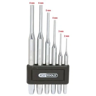 Bild av KS TOOLS 156.0150 Kit de poinçons Acier chrome vanadium