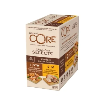 Bild av CORE Sig.Selects Shredded Selection Multipack 635g (4 pk/ps)