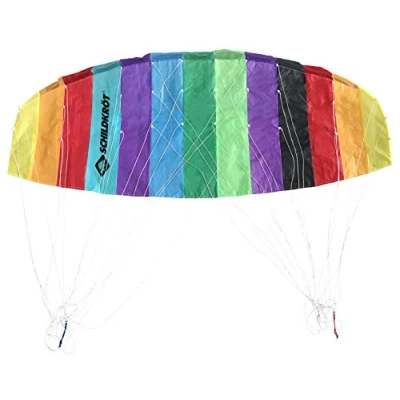 Bild av Schildkröt 970460 Dual Line Sport Kite 1,6, tvåkopplad styrmatta, från 12 år, 45 x 160 cm, inkl. 25 kp polyestersnöre, 2 m på vinder med slingor, 3 6 Beaufort