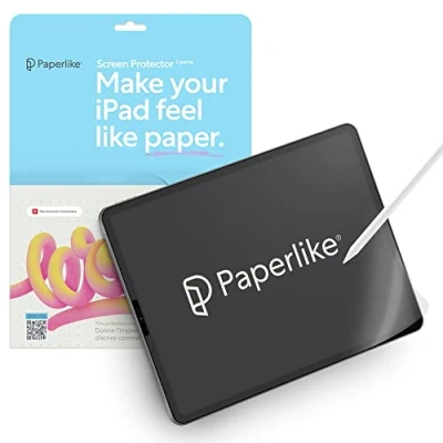 Bild av Paperlike 2.1 (2 delar) för iPad Pro 11&quot; (2020/21/22) &amp; Air 10,9&quot; (2022/22) Transparent skärmskydd anteckningar och ritningar som på papper