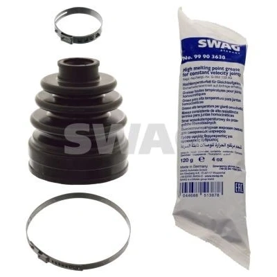 Bild av SWAG 82 10 1857 Soufflet de Cardan Essieu avant, du côté boîte vitesses Caoutchouc NISSAN: Qashqai / Qashqai+2 I, X Trail