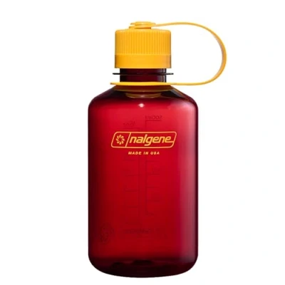 Bild av Nalgene vattenflaska lättviktig hållbar tritan BPA fri okrossbar flaska för backpacking, vandring, gym, 473 g, smal mun, Laker