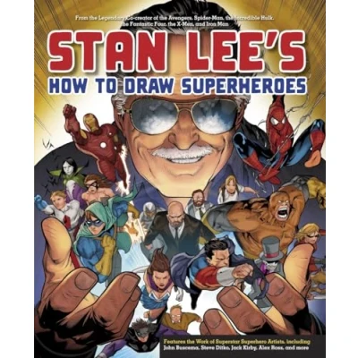 Bild av Stan Lee&#039;s How to Draw Superheroes: From the Legendary Co creator of Avengers, Spider Man, Incredible Hulk, Fantastic Four, X Men, and Iron Man