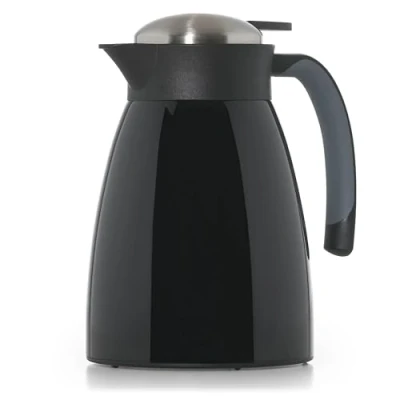 Bild av Blumtal termos kanna 1l BPA fri tekanna med Quick Tip förslutning läckagesäker kaffekanna thermo för långvarig isolering te/kaffe kaffe svart