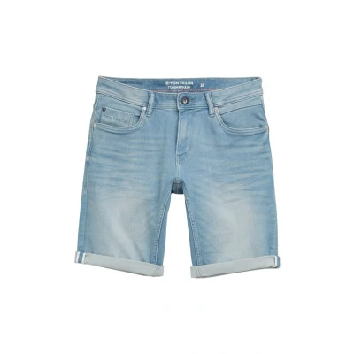 Bild av TOM Tailor JOSH Jeansshorts, Storlek: 32, Bleached blue denim