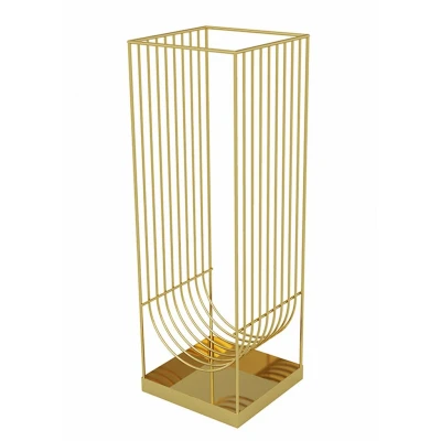 Bild av AYTM paraplyställ Curva, guldfärgad, höjd 56 cm, stål