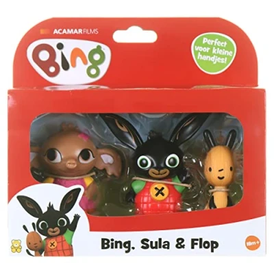 Bild av Bing and Friends Character Triple Pack Bing, Flop, Sula