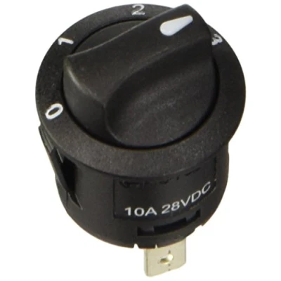 Bild av Lampa 45566 roterande reglage med 4 lägen, 12 V/24 V 20 A