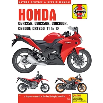 Bild av Honda CBR125R, CBR250R, CBR300R, CB300F &amp; CRF250 (11 18)