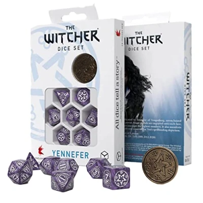 Bild av Q Workshop WYE1B The Witcher Dice Set: Yennefer Lilac och Gooseberries (7)