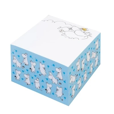 Bild av Grupo Erik Memo Block Moomins Gifts 400 Sheets 3 x inches 7.5 cm Note Block, Small Notepad, Pad Moomin Gifts, Stationery Under 10 Pounds