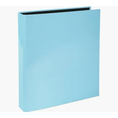 Bild av Exacompta Ref 54568E 1 Aquarel styv pärm 2 x 25 mm D ringar 40 rygg Yttermått: 31,5 30 cm A4 arkivformat Färg: pastellblå Arkiveringskapacitet: mellan 230 och 270 ark 80g papper