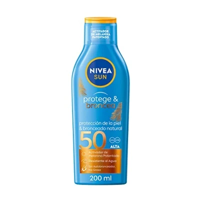 Bild av NIVEA Spf50 solskyddsmjölk, 1 pack (1 x 0,2 kg)