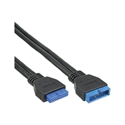 Bild av InLine 33448I USB 3.0 förlängning intern, stolpkontakt till hona, 0,35 m
