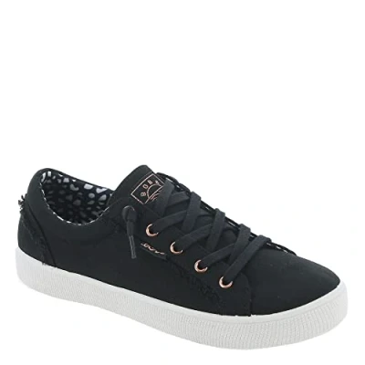 Bild av Skechers dam Bobs B Extra söt sneaker, Svart duk, 36 EU