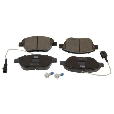 Bild av MAPCO 6561 Jeu de plaquettes frein Essieu avant contact signal d&#039;usure inclus avec tôle anti bruit FIAT: Doblo II Van / Break