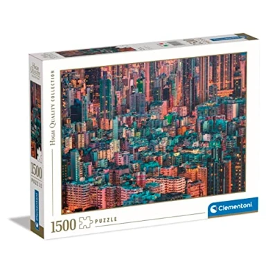 Bild av Clementoni 31692 Pussel High Quality Collection The Hive, Hong Kong 1500 Bitar, 10 99 år, för vuxna