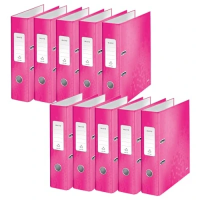 Bild av Esselte 1005 00 23 ringpärm kartong rosa ringpärmar (förvaring, kartong, rosa, vit, A4, 600 ark)