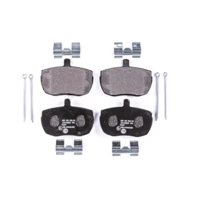 Bild av HELLA 8DB 355 006 361 Jeu de plaquettes frein non préparé pour indicateur d&#039;usure avec accessoires FORD: Transit Mk3 Сamion à Plateau/Сhâssis
