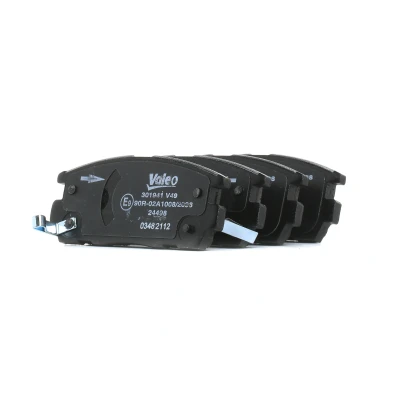 Bild av VALEO 301941 Jeu de plaquettes frein FIRST Essieu arrière contact signal d&#039;usure inclus avec tôle anti bruit CHEVROLET: Captiva, OPEL: Antara