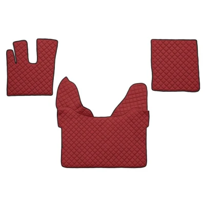 Bild av F CORE FL25 RED Ensemble de tapis sol Similicuir avant 3 Rouge