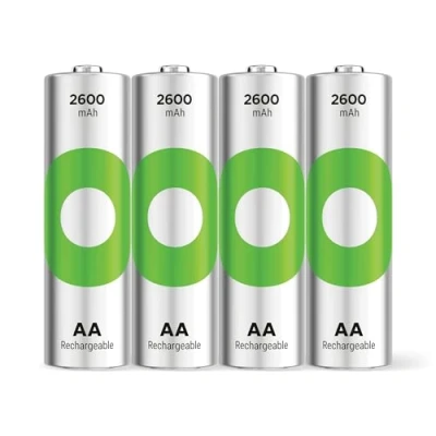 Bild av GP RECYKO AA batteri Mignon NiMH 2600 mAh, 1,2 V, 4 stycken