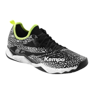 Bild av Kempa Unisex Wing Lite 2.0 handbollskor, Svart fluo gul, 45.5 EU