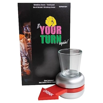 Bild av Amscan Drinking Game Shot Spinner, 9917007, flerfärgad, en storlek