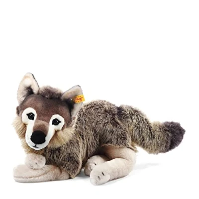 Bild av Steiff Snorry Schlenker WOLF Gosedjur för barn, Storlek: One Size, Brown