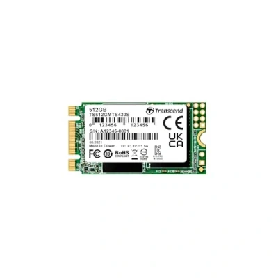 Bild av TRANSCEND NAND 3D Serial ATA III 430S M.2 512 GB, 2242, 42 mm, trådlös