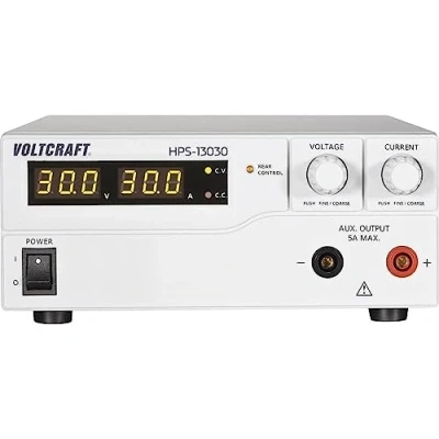 Bild av VOLTCRAFT HPS 13030 Laboratorieaggregat, justerbar 1 30 V/DC 0 A 900 W Fjärrkontroll Antal utgångar x