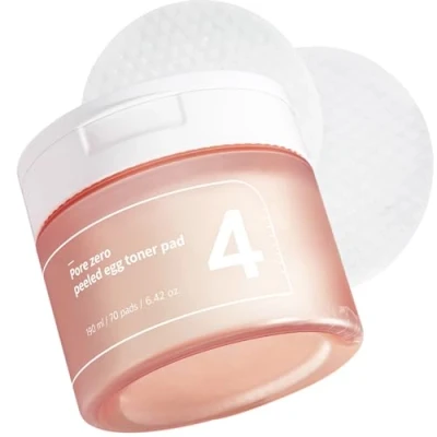 Bild av Numbuzin No.4 Pore Zero Peeled Egg Toner Pad