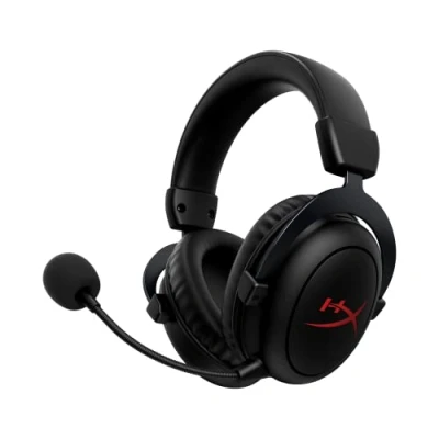 Bild av HyperX Cloud II Core Trådlöst spelheadset för PC, DTS hörlurar: X Spatial Audio, Memory Foam Ear Pads, Svart