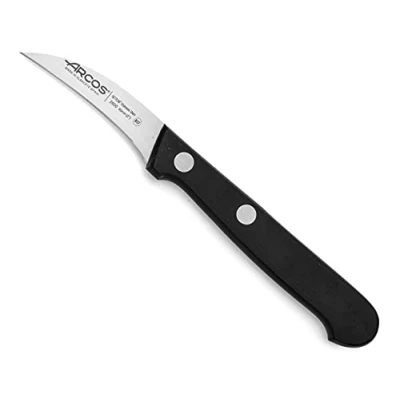 Bild av Arcos 280004 serien universellt paring knivblad nitrum rostfritt stål 60 mm (2,36 tum) handtag polyoximetylen (pom) svart färg, 18/8