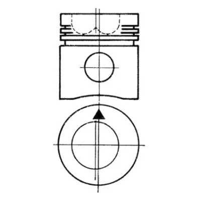 Bild av Rep.sats, kolv/cylinderfoder Kolbenschmidt 93253960