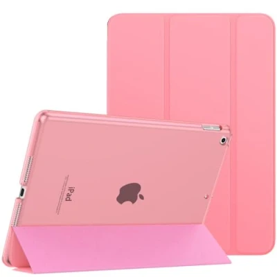 Bild av MoKo Case for iPad 10.2 9th Generation 2021/ 8th 2020/ 7th 2019, Slim Stand Hard Back Shell Smart Cover inch, Auto Wake/Sleep, Conch