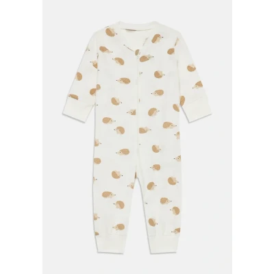 Bild av Lindex Pyjamas Hedgehog Unisex Nattdräkt för barn, Storlek: 92, Light dusty white