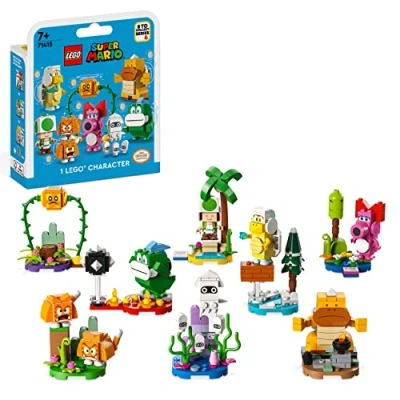 Bild av LEGO 71413 Super Mario Karaktärspaket Serie 6 Series 6, Hemlig Minifigur, Samlarobjekt, 1 Figur i Varje Förpackning, Samla alla 12, Presentidé, från år