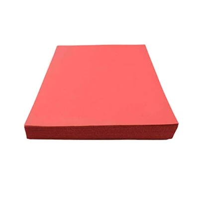 Bild av House of Card &amp; Paper A4 220 GSM färgat kort röd (förpackning med 100 ark) HCP146