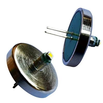 Bild av 1 W LED 3 V 2AAA uppgradering lämplig för Mini MAGLITE 2 AAA CNC ersättning ficklampa vit