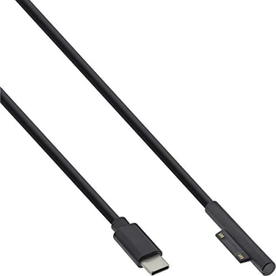 Bild av InLine® USB typ C till surface laddkabel, 1 m