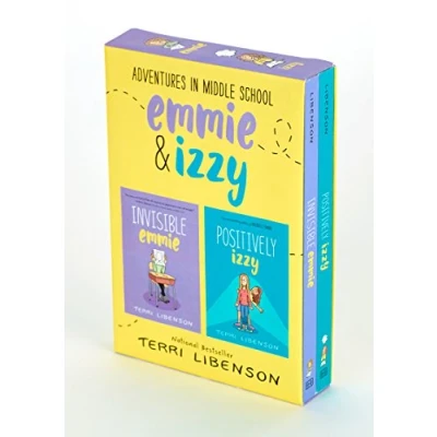 Bild av Adventures in Middle School 2 Book Box Set: Invisible Emmie and Positively Izzy