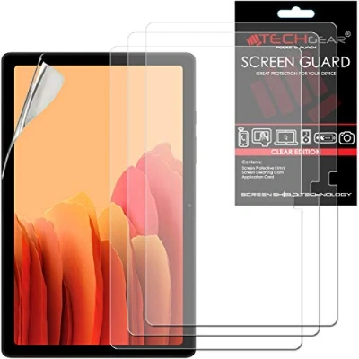 Bild av TECHGEAR 3 pack Galaxy Tab A7 10,4 tum skärmskydd (SM T500/SM T503/SM T505/SM T509), ultraklart skydd designat för Samsung 2022/2020