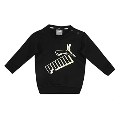 Bild av Puma Minicats CREW Jogger Unisex SET Träningsset för barn, Storlek: 74, Black