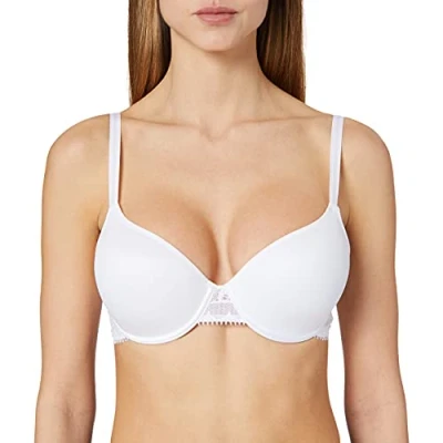 Bild av Chantelle Dam Day to Night Co Sg Coque Enveloppant Memory T shirt BH, Vit, 70G