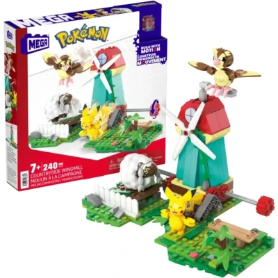 Bild av Mega Pokémon Byggsats Väderkvarn 240 Bitar