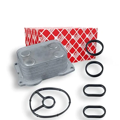 Bild av FEBI BILSTEIN 107180 Radiateur d&#039;Huile avec joints PEUGEOT: 3008 I, 308 I 3/5 portes, 508 SW, CITROËN: C4 Picasso 1, II 5 portes